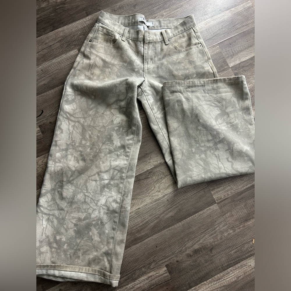 Camo demin Oversize jeans